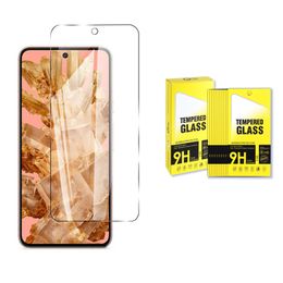 Schermbeschermer voor Google Pixel 9 9Pro 8 8a 8Pro 7 7A 6 6A 5 5A 4 4XL 4A 4G 5G 3 3A 3XL 3AXl Tempered Glass Cleared Harded Film met papieren doos