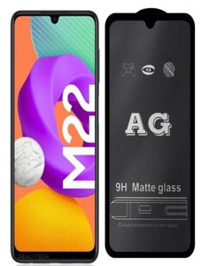 Protecteur d'écran pour Samsung Galaxy A04 A14 A34 A54 A04S A03 A13 A23 A33 A53 A73 AG, couverture complète en verre trempé mat, couverture de colle 9004914