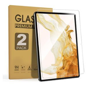 Screenprotector voor Samsung Galaxy Tab S9 (11 inch) / Tab S9 FE (10,9 inch), HD gehard glas 9H filmbeschermer