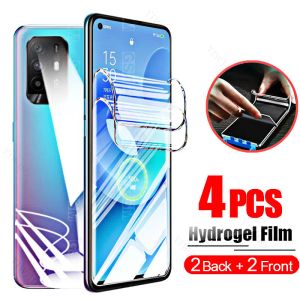 Protecteur d'écran Film d'hydrogel avant pour OPPO A94 A95 A96 A97 A98 5G Protecteur pour OPPO A945G A955G non trempé en verre HD