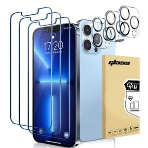 Schermbeveiligingsbeveiligingsfilm Cameraslag voor iPhone 14 13 12 Pro Max X XS Max Samsung A71 A21 LG Stylo 6 Aristo 5 Tempered Glass Factory Groothandel