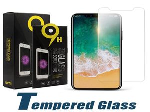 Écran Protector Protective Protective LCD Film en verre trempé pour iPhone 12 11 13 Pro xs Max 8 7 6 Plus Samsung J3 J7 Prime LG Stylo 44383501