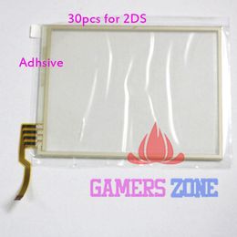 Schermen 30 stuks voor Nintendo 2DS Onderste touchscreen Digitizer Reparatieonderdeeleenheid