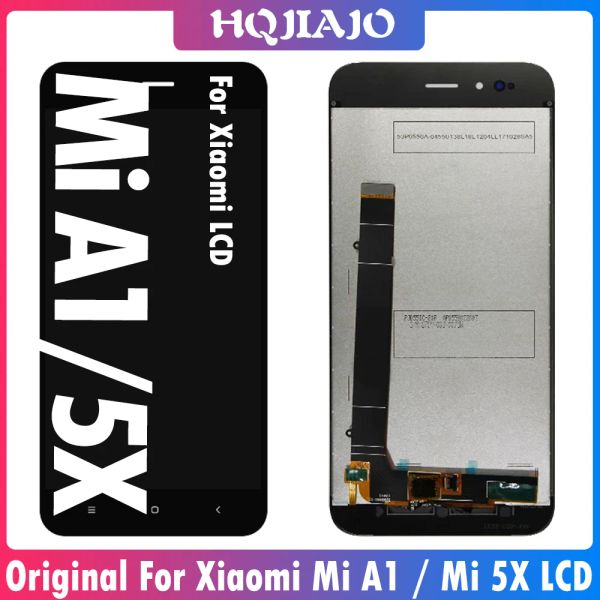 Écrans 5.5 '' LCD d'origine pour Xiaomi MI A1 MIA1 LCD MDG2 MDI2 Affichage du numériseur à écran tactile pour l'écran LCD Xiaomi Mi 5x Mi5x