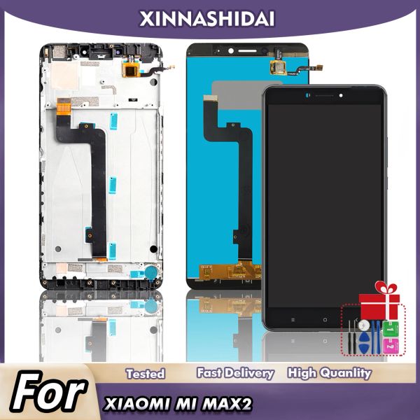 Écrans de Xiaomi Mi Max 2 LCD Affichage de l'écran tactile Remplacement de l'ensemble de numéros pour les pièces de remplacement de l'écran LCD Xiaomi Mi Max2