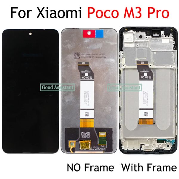 Écrans IPS pour Xiaomi POCO M3 Pro 5G LCD M2103K19PG Affichage Écran Frame de pantal