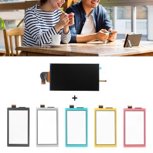 Écrans LCD Afficher l'écran tactile Numériseur de remplacement Pièces de remplacement LCD Panneau d'affichage Console de jeu Panneau de jeu pour Switch Lite Yellow