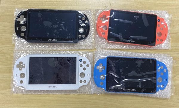 Écrans originaux 100% nouveaux pour l'écran LCD PS Vita 2000 pour PSV 2000 SLIM PSV2000 écran d'écran Remplacement blanc noir Bleu Original Bleu