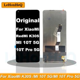 Écrans LCD d'origine pour Xiaomi MI 10T Pro LCD MI10T Pro Touch pour Xiaomi Mi 10 T 5G Numériseur de remplacement d'écran pour l'affichage Redmi K30S