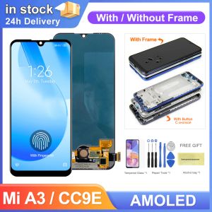 Écran super amoled écran pour Xiaomi MI A3 M1906F9SH M1906F9SI Affichage de l'écran tactile Assemblage de numériseur d'écran pour Xiaomi Mi CC9E