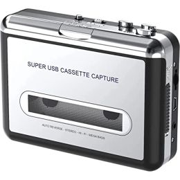 Schermen Walkman Cassette -speler naar MP3 CD Converter Audiomuziekspeler Compatibel met laptop PC -computer Convert Cassette naar digitaal