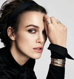 Bracelet à vis femmes bracelet en acier inoxydable bracelet en or peut être ouvert quelques cadeaux de bijoux simples pour femme accessoires chaîne en gros à la main q8Dr #