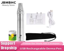 Schroef Dermapen Derma Pen Microneedeling Pen Professionele dge Naald Mesotherapie Bbglow Schoonheid Huidverzorging Gereedschap Oplaadbaar P3552736