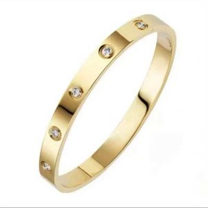 Schroef Fashion Designer Bangle Jewelrys Carer Originele trendy gouden diamant voor vrouwelijke mannen nagelarmbanden sier sieraden armband r88f 235693