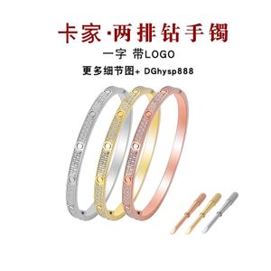 Bijoux de créateur de mode à vis Bijoux de soignant original Diamond d'or à la mode pour femmes Bracelets à ongles Bracelet de bijoux sier 42co 998288