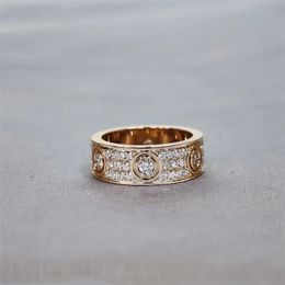 Schroef liefdesringen voor dames verloving trouwring mode vergulde zilveren goud anelli belofte bague persoonlijkheidspaar stijl luxe sieraden populaire zb019 c23