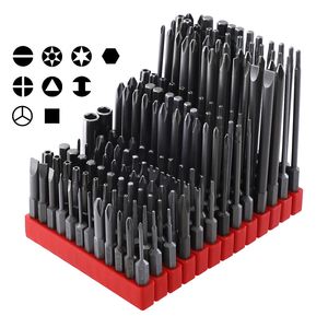 Screwdrivers 12 electric screwdriver drill bits 1/4 inch shank 50 75 100mm long magnetic power tool screwdriver drill bit set 230713