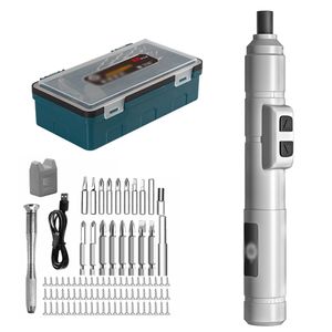 Screwdrivers 250rmin Cordless USB Rechargeable Electric Screwdriver Power Tool Multifunction Screw Driver For Repairing Clock Cordless Drill 230422