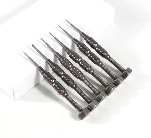 Destornilladores 6 unids/set Pentalobe de calidad superior 0,8 Y0.6 1,5 M2.5 destornillador de precisión S2 destornillador herramientas de reparación de bricolaje 230417