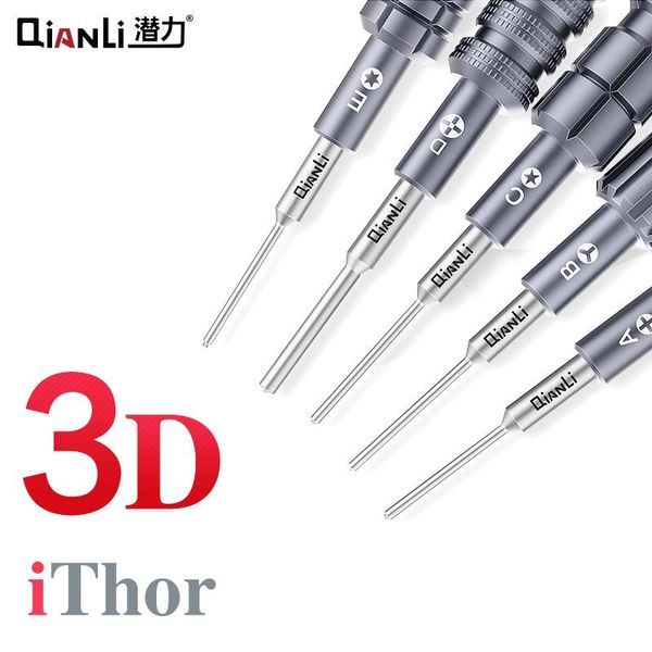 Destornilladores Destornillador preciso QIANL iThor 3D original para iPhone, Android, reparación de teléfonos móviles, desmontaje, destornillador, kit de herramientas manuales