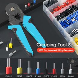 Schroevendraaiers Buisterminal Handgereedschap Krimptang HSC8 64 0,2510 mm² 237AWG 66 0,256 mm² Hoge precisie draadhulsklemsets Nieuw