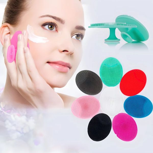 Époux 1pc Silicone Nettoyage pour le visage PAVE PORE PORE PORE NOIR EXFOLIATING NETHERSER FACE MASSAGER MASSAGEUR BRSCHE