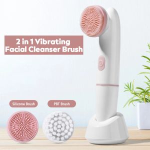 Époux des épaules pour le visage électrique brosses