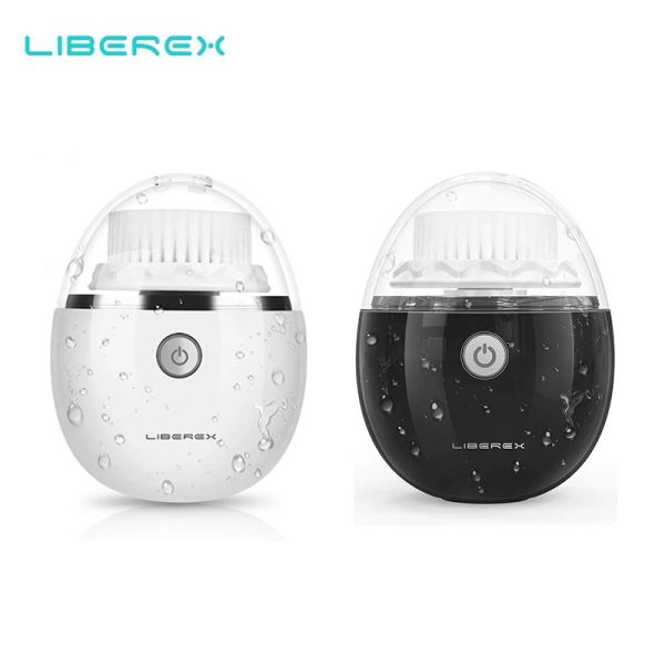 SproBBers Liberex Electric Facial Cleansing Cepillo Sonic Face Cleaning Cepillo de silicona Cabeza de limpieza profunda para el cuidado de la piel de la cara