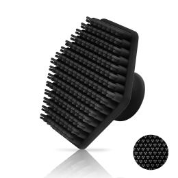 Scrubbers Hombres Cepillo de limpieza facial Scrubber Silicona Cara en miniatura Masaje de afeitado de afeitado Fuera de afeitado