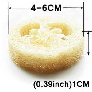 Époux ReadStar 100pcs / lot 1cm x46cm Natural Loofah Luffa Loofa tranches, éponge de serviette, éponge de loofah, porte-savon facial