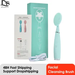 Époudeur Brosse de nettoyage pour le visage Sonic pour nettoyage en profondeur Exfoliant Massing Massing Imperproofr vibrant Portable Face Face Brush