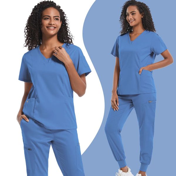 Scrubs Uniforms Femmes SCOUP TOPS JOGGER