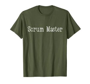 T-shirt Scrum Master Agile Sprint Team Servant Leader