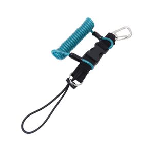 SCUBA DIVE COIL LANYARD Veiligheid Rope met haak snel release Buckle Freediving Rope Lanyard voor onder watersportcamera's