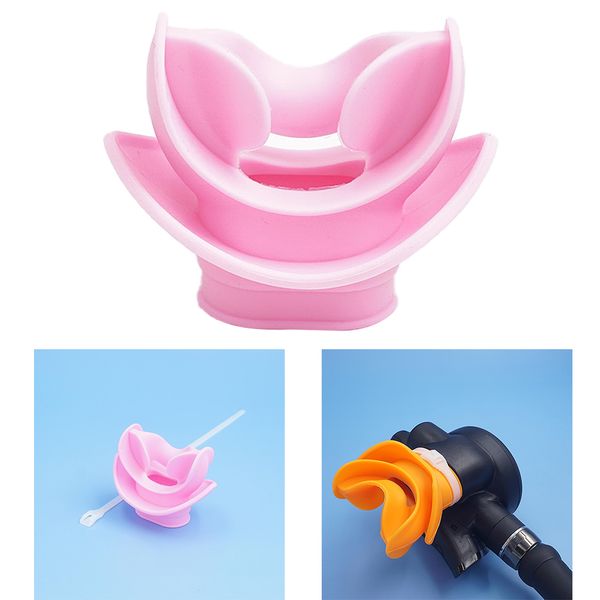 Bucle buce buceador snorkel boquilla regulador boquilla regulador boquilla de pulpo engranaje moldeable