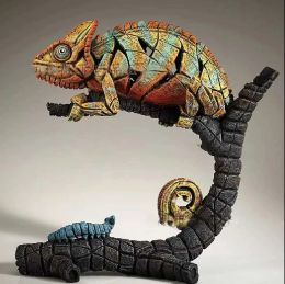 Sculpturen aqumotische taxidermie sculptuurcollectie hars ornament ontemporary dieren beeld tijger slang dinosaurus haaien hagedis leeuw