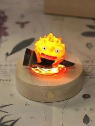 Sculpturen Casifer Nachtlampje Vlamloze lamp met knoopbatterij Anime Kaarshouder Nachtlampje Kawaii Room Decor Valentijnsdag Geschenken