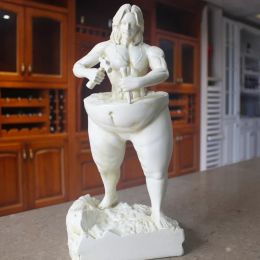Sculptures perdant du poids auto-motivation sculpture sculpture bodybuilding figures muscle femmes hommes résine statue de fitness décoration de salle de salle