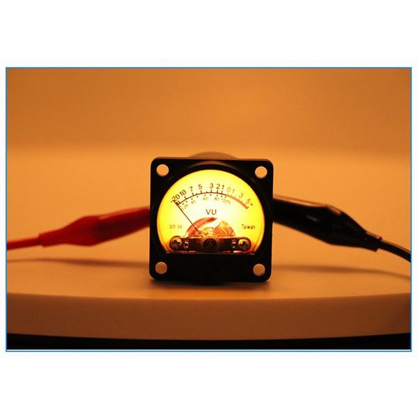 SD-39 Panneau analogique 35 mm VU DB METER POWER AMPLIFICER MUSIC Spectrum Analyseur de niveau Audio avec carte du pilote de rétroéclairage