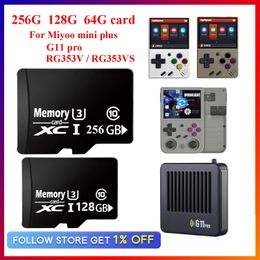 Carte SD TF Memory Flash pour miyoo mini plus G11 Pro RG353VRG353VS Console de jeu 64 Go 128 Go 256 Go 240430