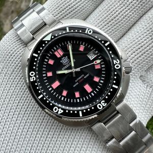 SD1970R Limited Supply STEELDIVE Brand 44mm Stainless Steel Ceramic Bezel 200M Waterproof NH35 Automatic Dive Wathch for Men 231226