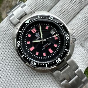 SD1970R Limited Supply STEELDIVE Brand 44mm Stainless Steel Ceramic Bezel 200M Waterproof NH35 Automatic Dive Wathch for Men 231227