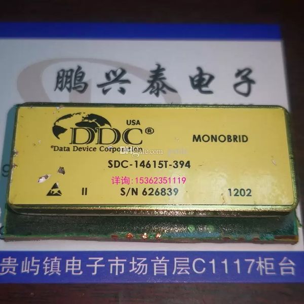 SDC-14615T-394, composants électroniques doubles en ligne 36 broches, SYNCHRO ou résolveur vers convertisseur numérique puces de circuits intégrés, boîtier métallique circuits intégrés électroniques DDC