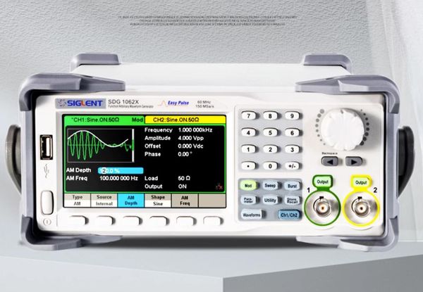 SDG1062X / SDG1032X Fonction / Générateurs de forme d'onde arbitraires 60 MHz 150 MSA / S 2CH