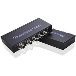 SDI-splitter 1x2 1x4 SD-SDI HD-SDI 3G-SDI SDI-splitter 1 in naar 2 uit / 1 in naar 4 uit Repeater-extender