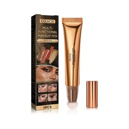 Sdotter Eelhoe Shimmer Highlighter Stick Concealer Pearlescent Light Pen Face Contour Hirviente Cosmética 240426