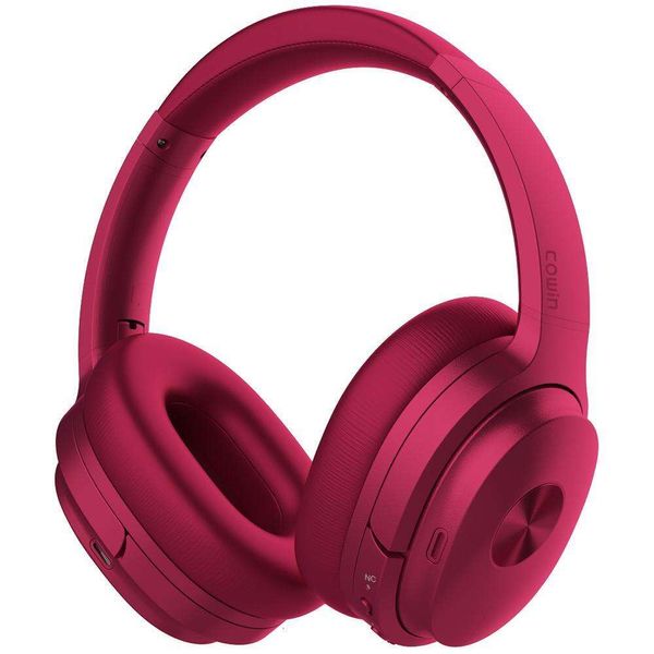 SE7 violet sans fil BT5.2 casque antibruit hybride ANC Bluetooth casque de jeu écouteurs supra-auriculaires