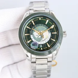 Sea Master 150 AAAAA 5A qualité Superclone montres 43mm hommes Gmt automatique calibre mécanique 8938 mouvement verre saphir avec boîte-cadeau Jason007 montre 01