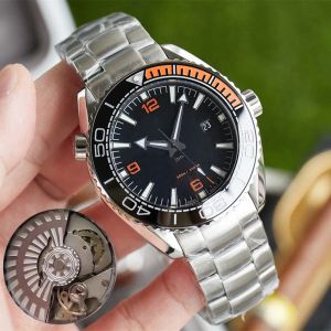 Sea Master 600 AAA 3A kwaliteit horloges 43,5 mm heren saffierglas Oystersteel staal met geschenkdoos automatisch mechanisch O M E G A Jason007 horloge 0369