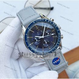 Sea Master 75th Summer Blue 220.10.41.21.03.0005 AAA horloges 41 mm Men Sapphire Glass 007 met doos automatisch mechaincal Jason007 Watch 05 OMG Watch Moon 1939